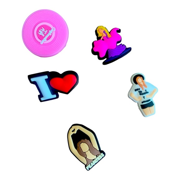 5 Taylor Swift Croc 🐊 Gigits - Picture 1 of 4